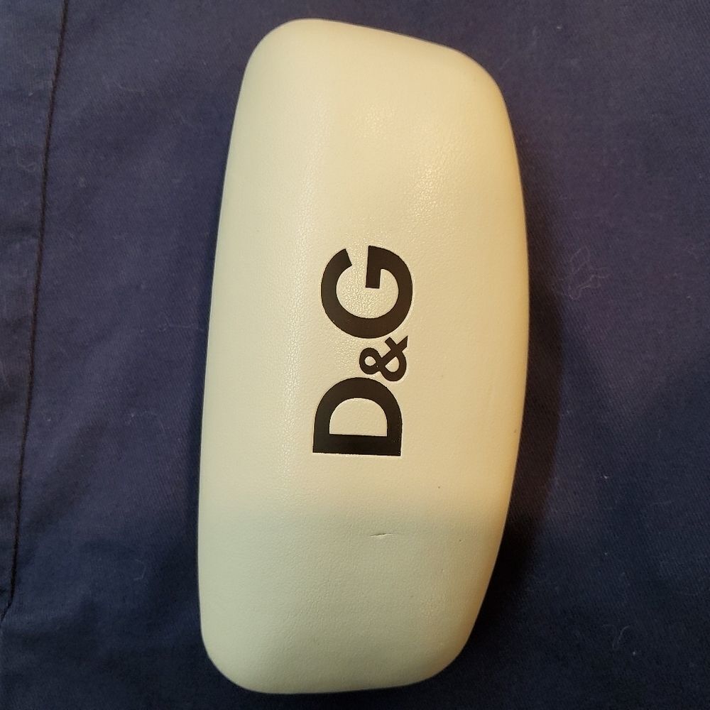 Glasses Box Leather Monogram D&G - Picture 1 of 5